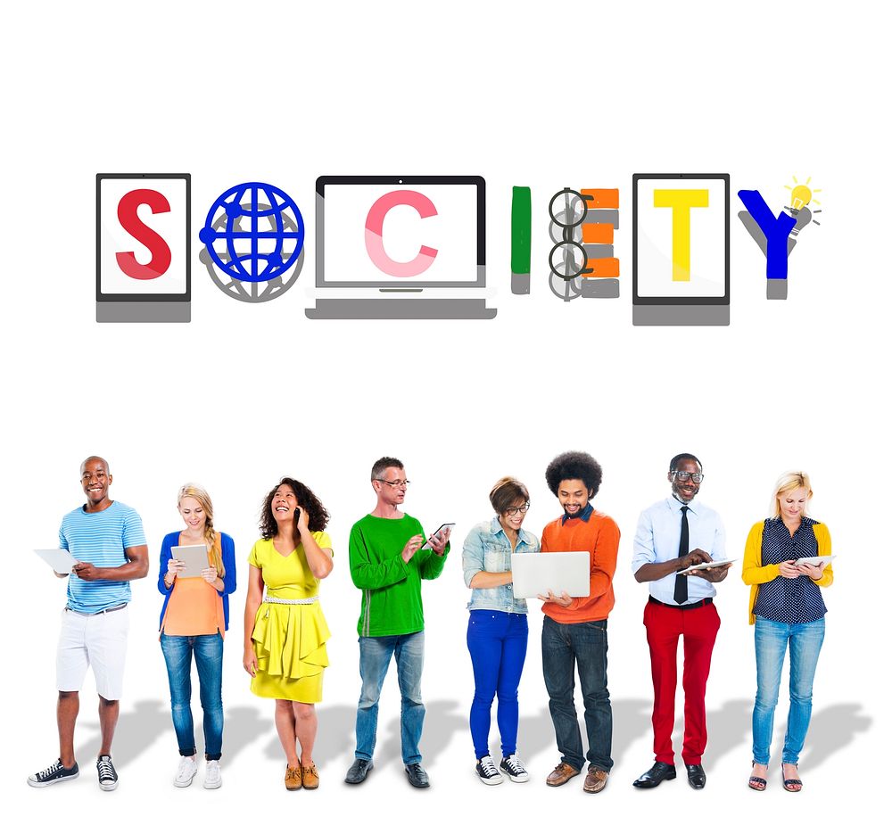 Society Connection Global Community Unity Citizen Concept