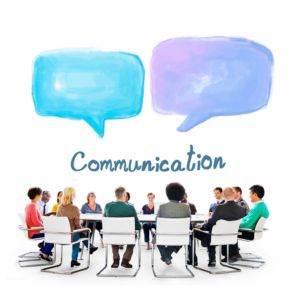 Speech Bubble Communication Conversation Technology Concept
