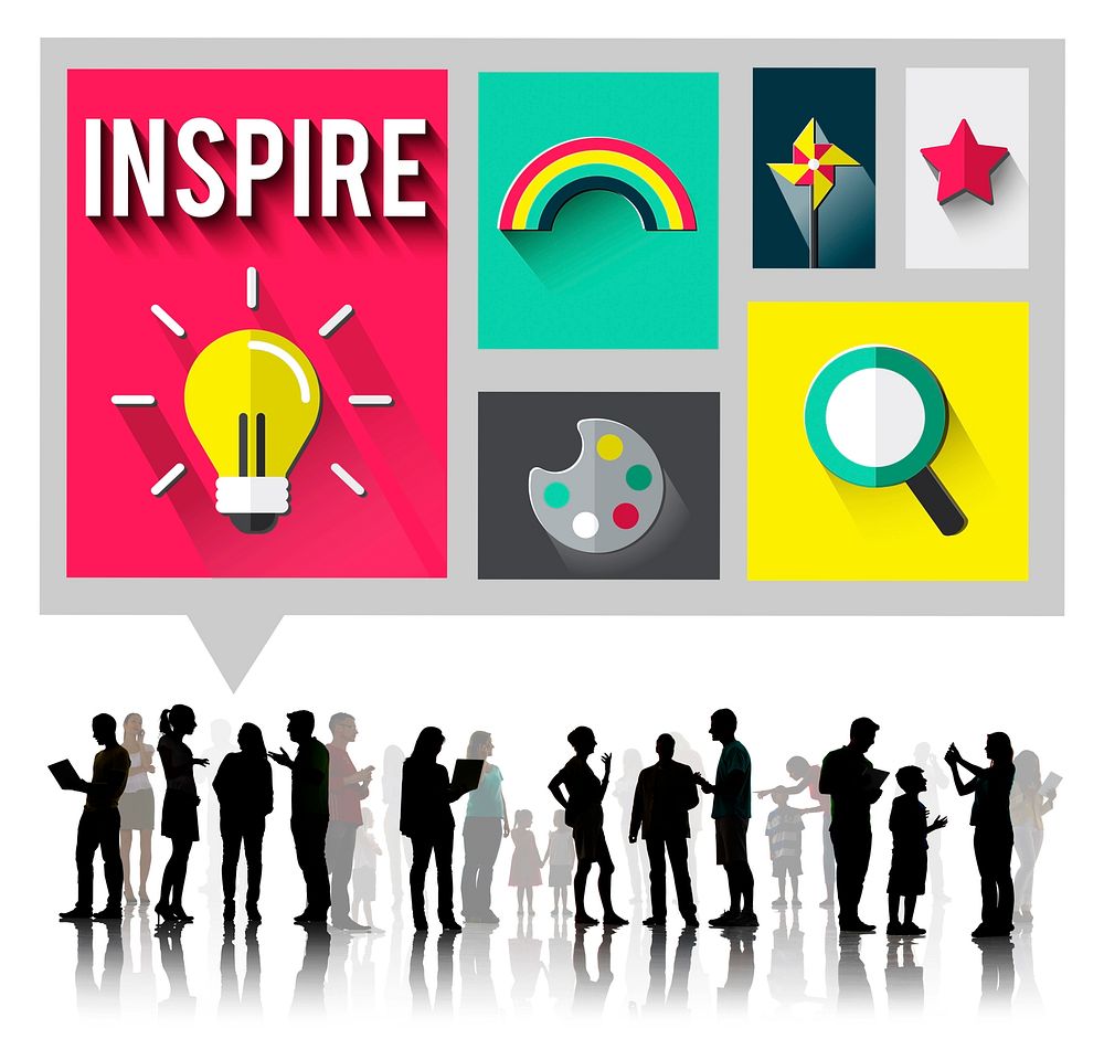 Inspire Inspiration Creative Vision Hopeful Concept