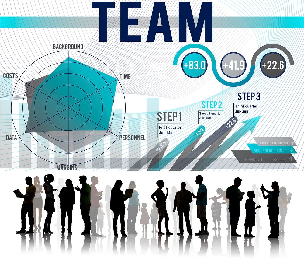Team Teamwork Corporate Partnership Cooperation Concept