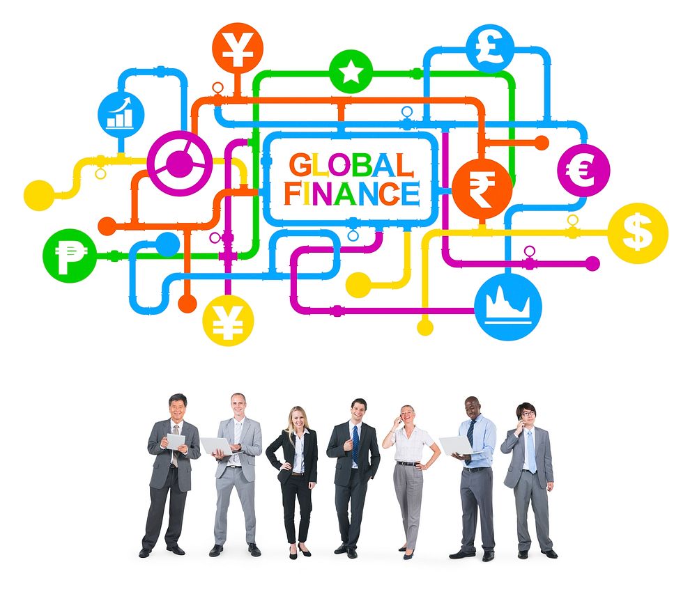 Business People and Global Finance Concepts