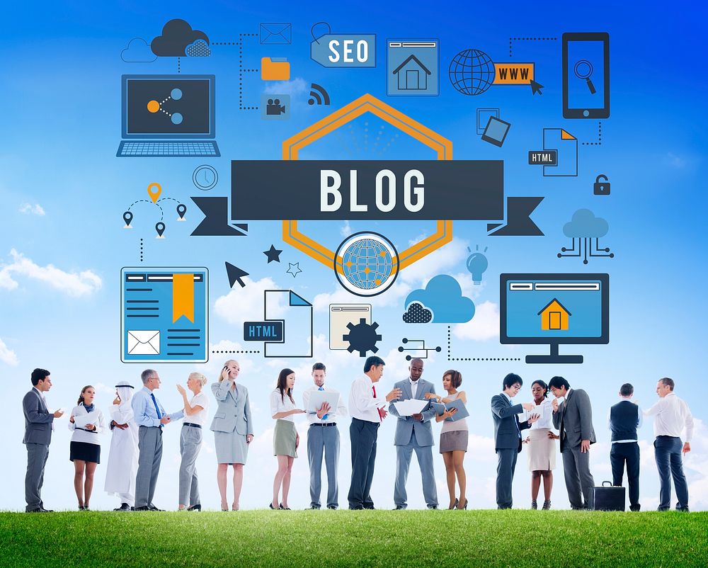 Blog Blogging Website Web Page Concept