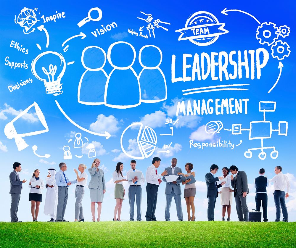 Diversity Business People Leadership Management Discussion Concept