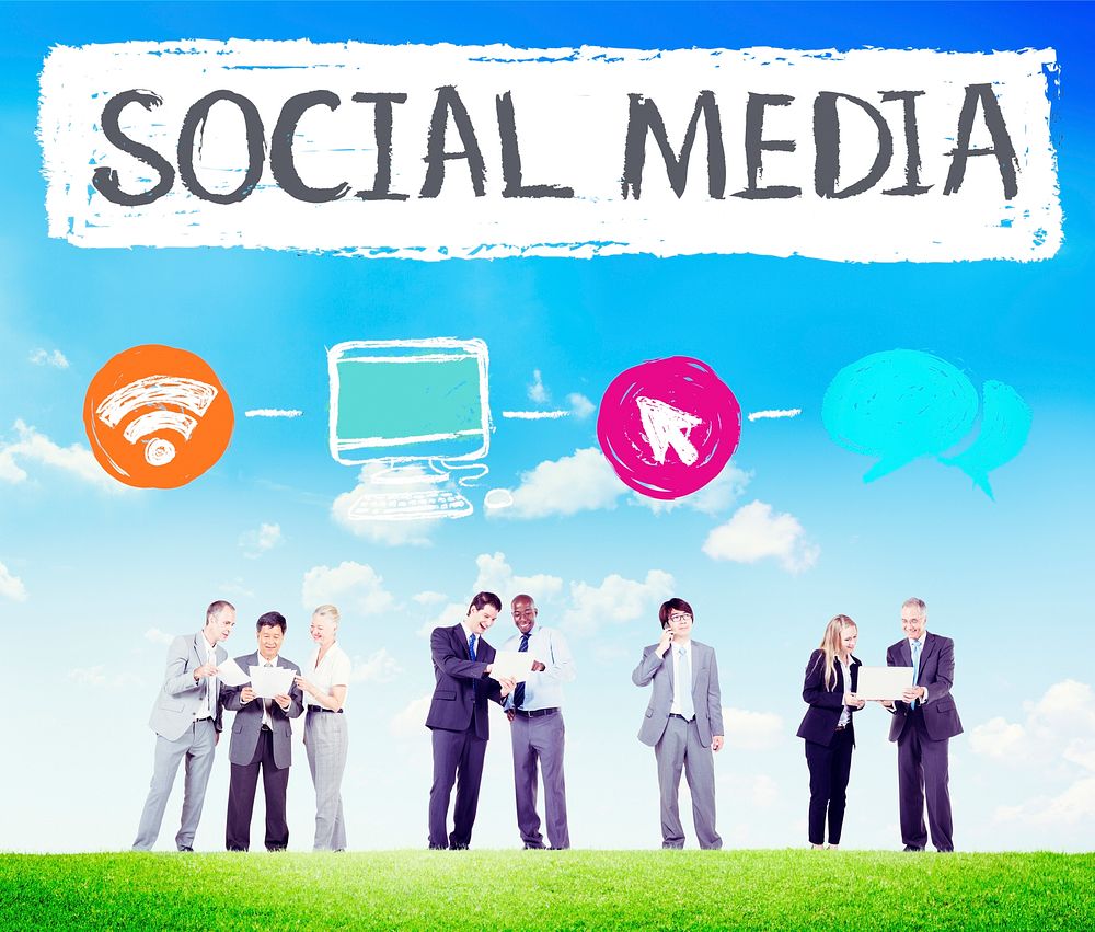 Social Media Connection Communication Technology Network Concept