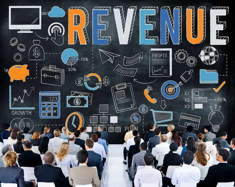 Revenue Profit Sales Finance Concept