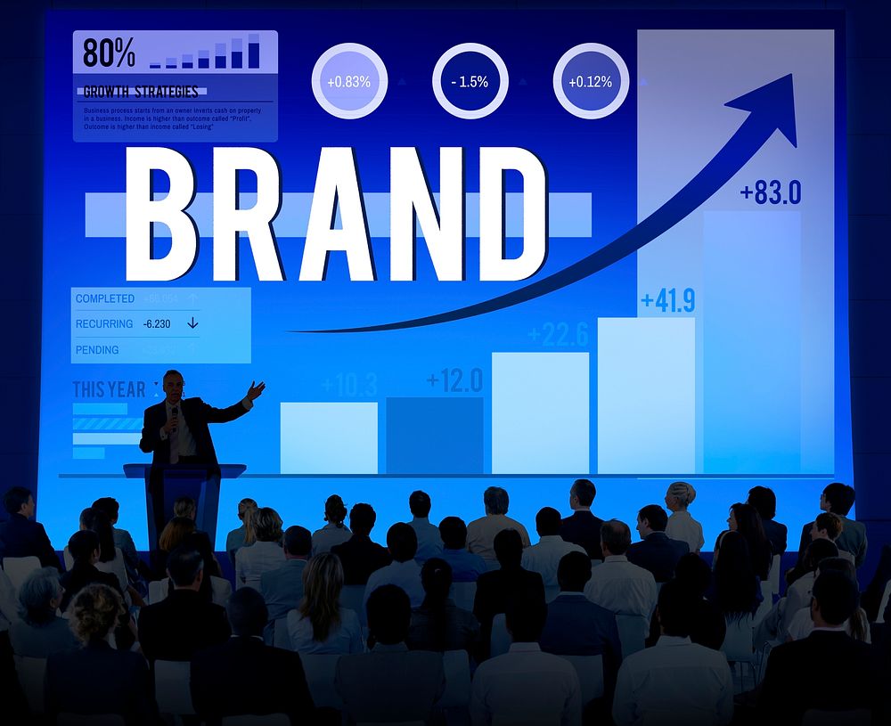 Brand Branding Logo Commercial Copyright Emblem Concept