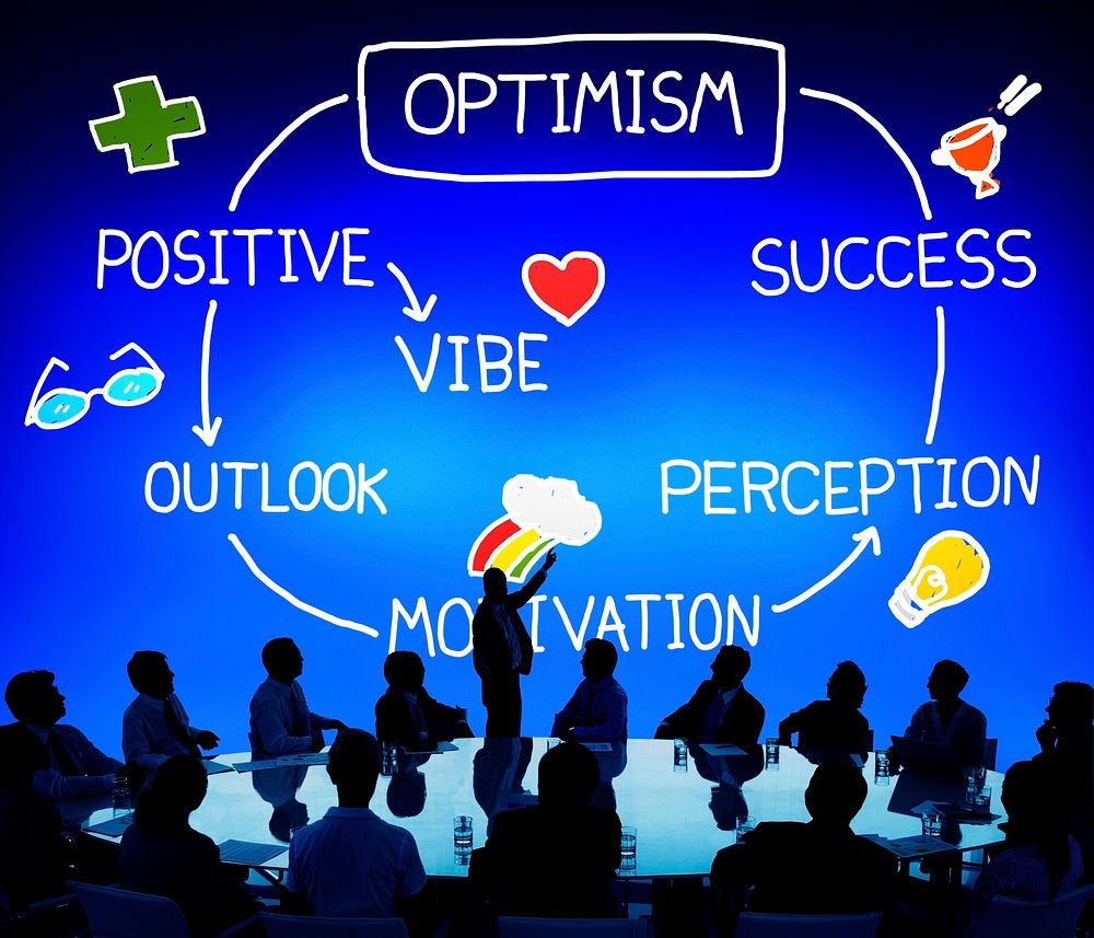 Optimism Positive Outlook Vibe Perception Vision Concept