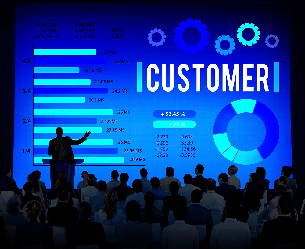 Customer Market Business Corporate Target Concept