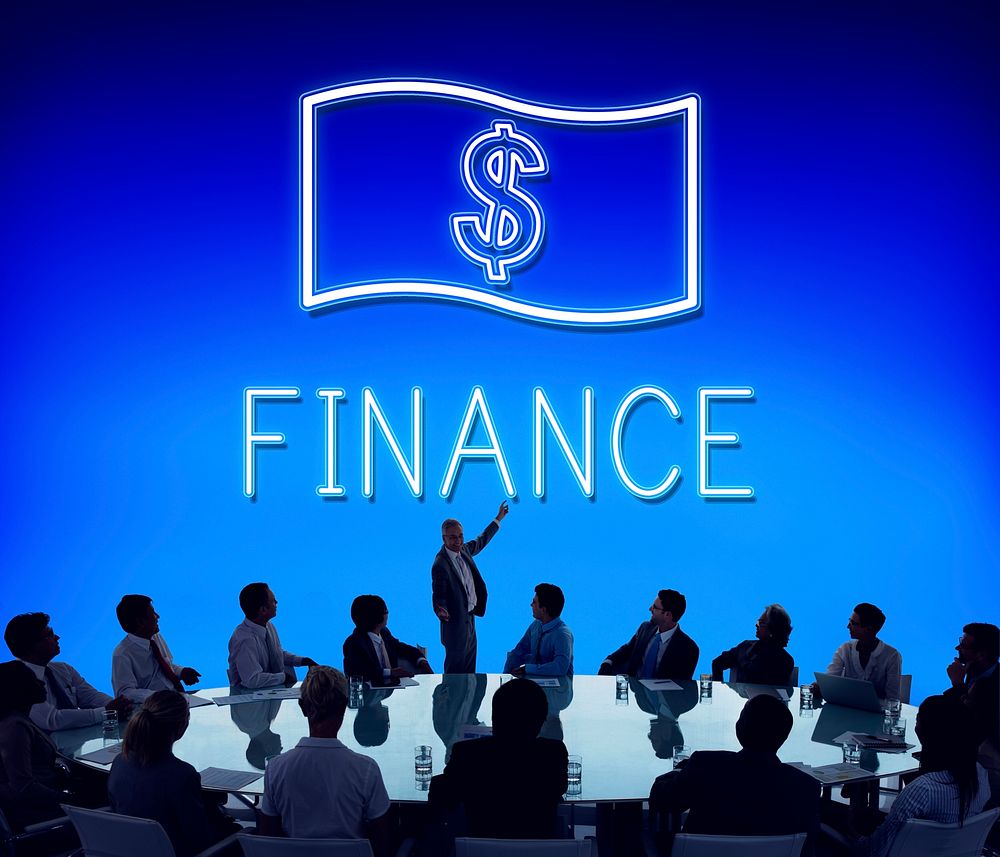Finance Investment Money Cash Icons Graphics Concept