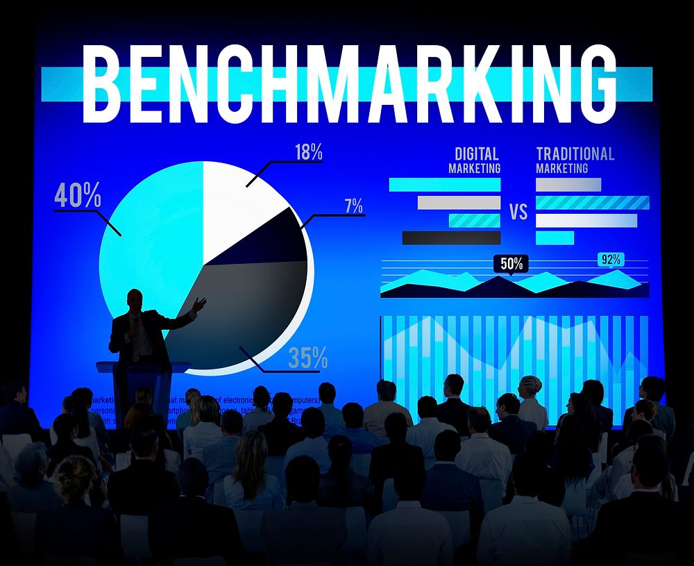 Benchmarking Improvement Growth Marketing Concept