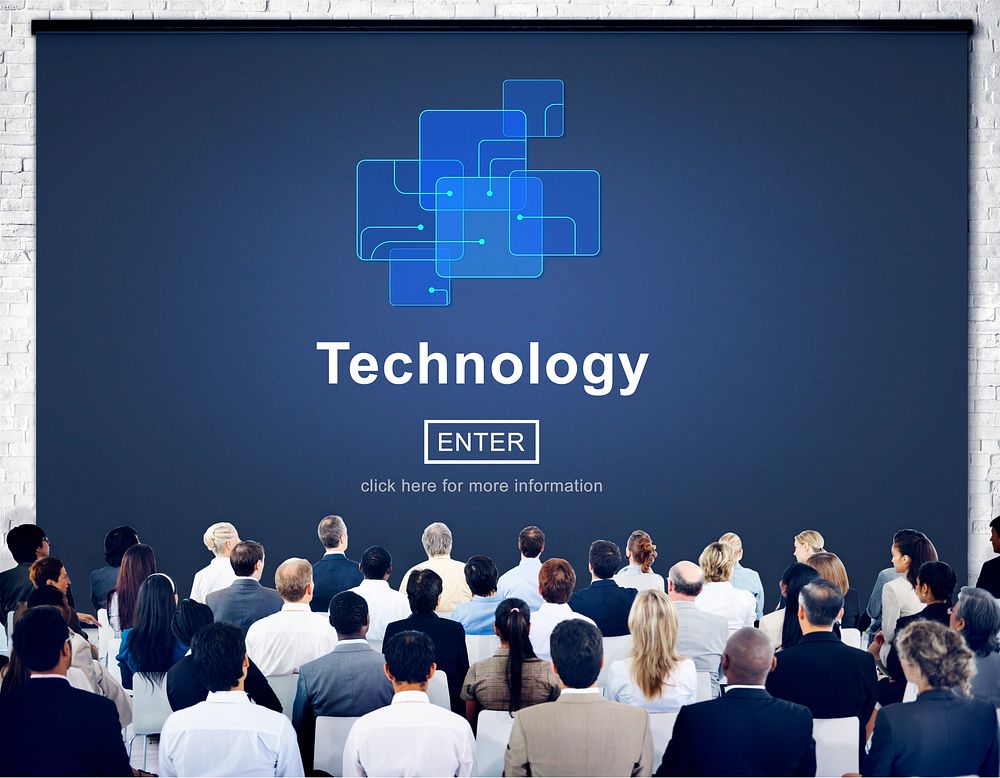 Technology Innovation Digital Evolution Homepage Concept