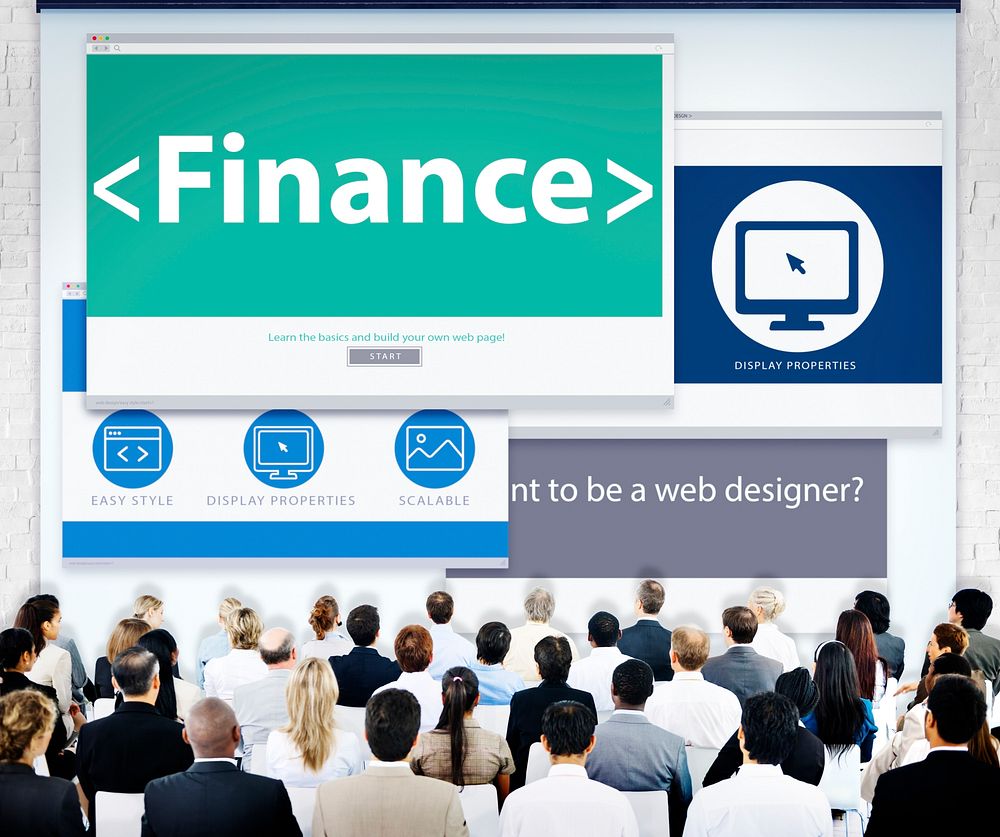 Business People Finance Presentation Concept