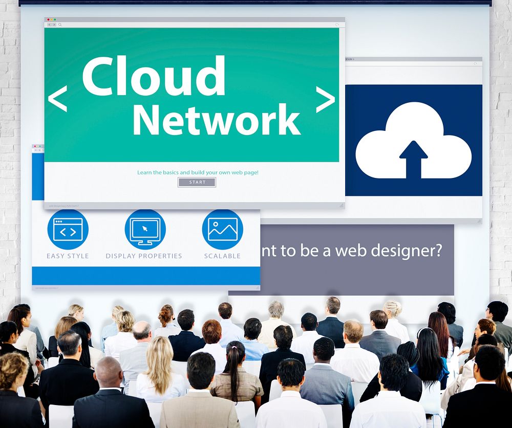 Business People Cloud Network Seminar Meeting Concept