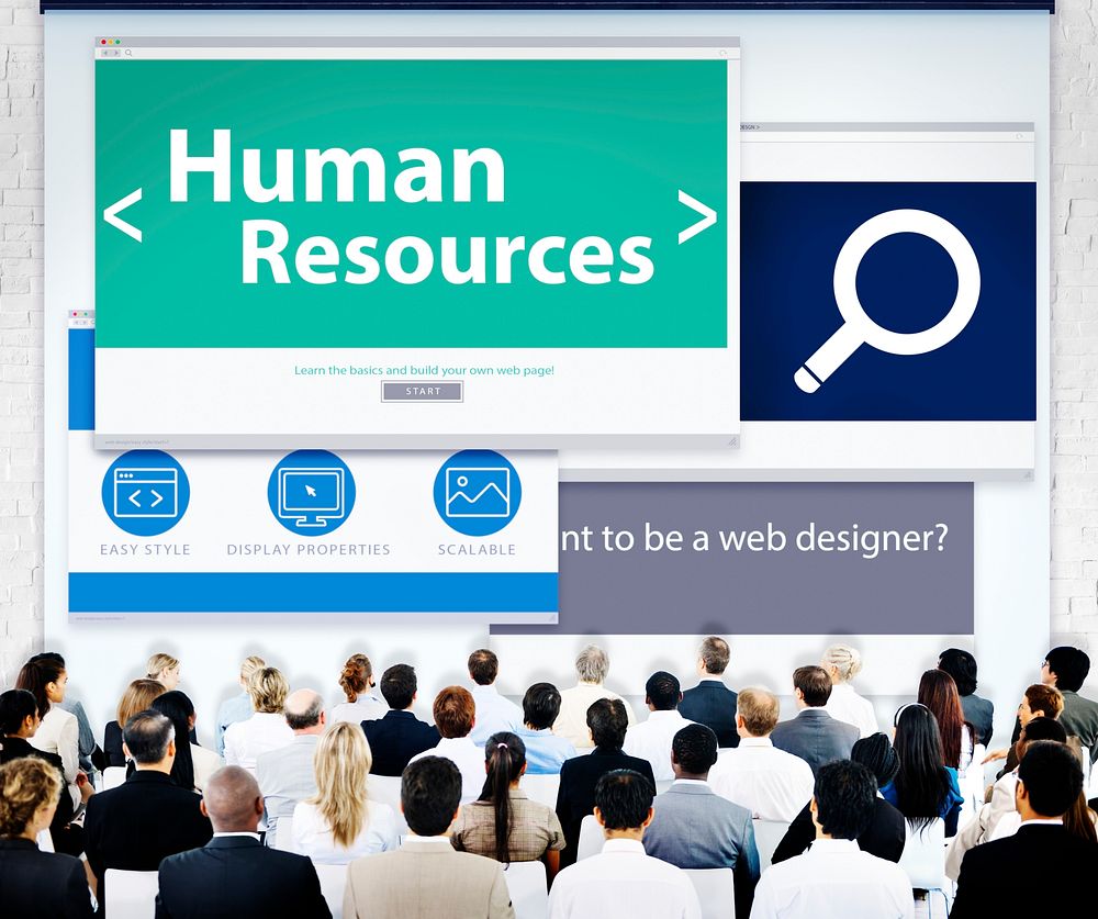 Group of Business People Seminar Human Resources Concept