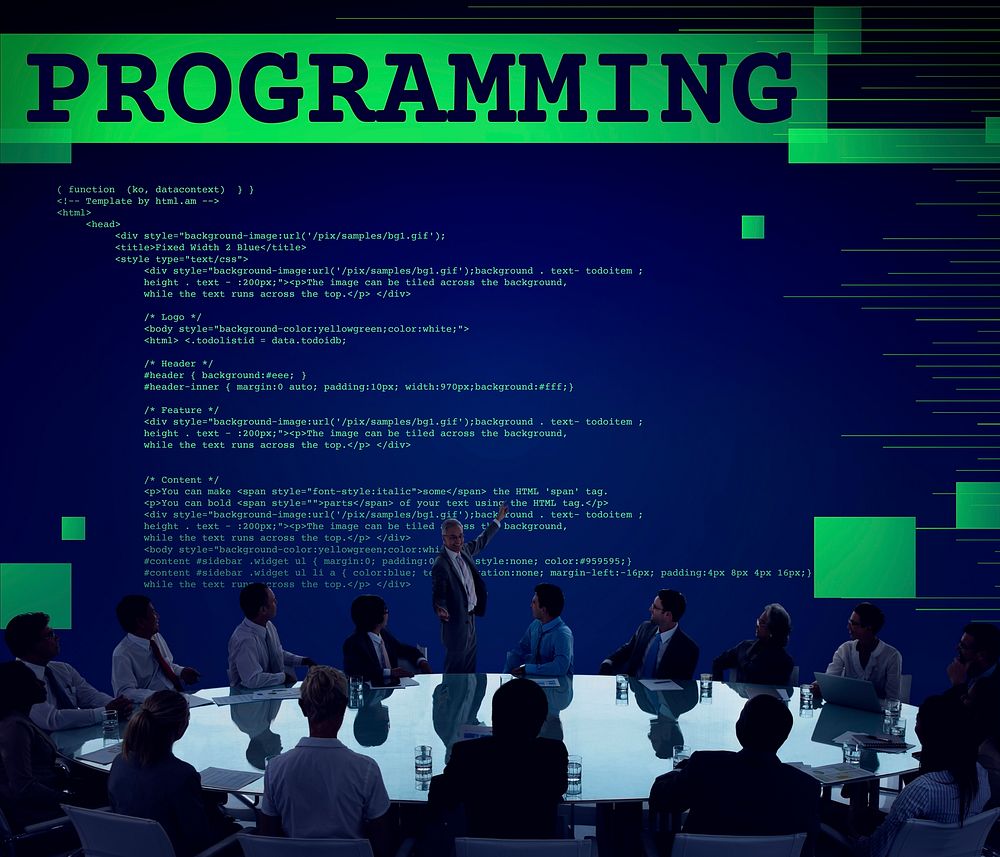 Programming Scheduling Digital Application Code Concept