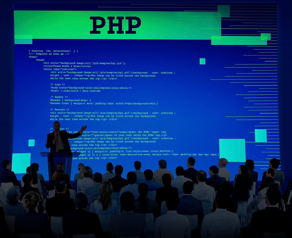 PHP Coding Computer CSS Data Digital Function Concept