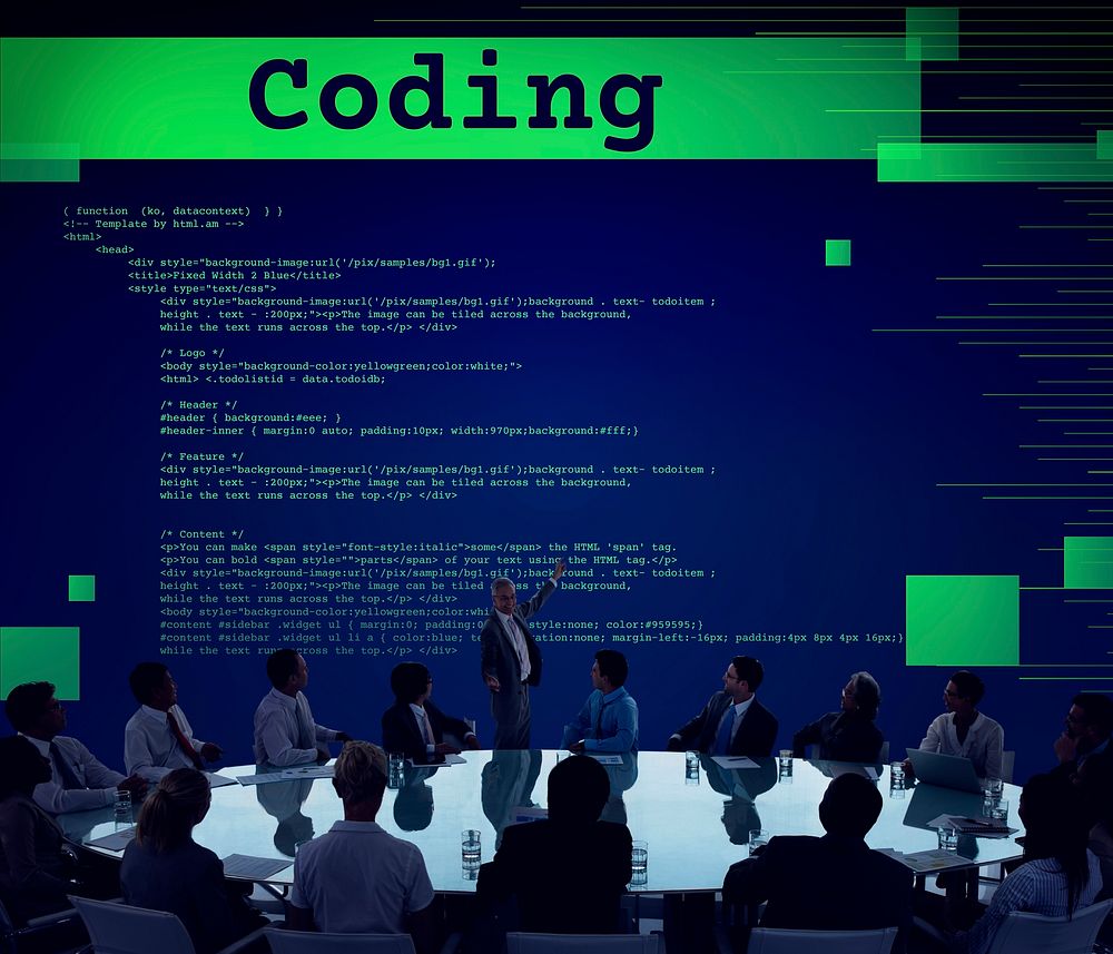 Coding Analysis Computer Data Internet Code Concept