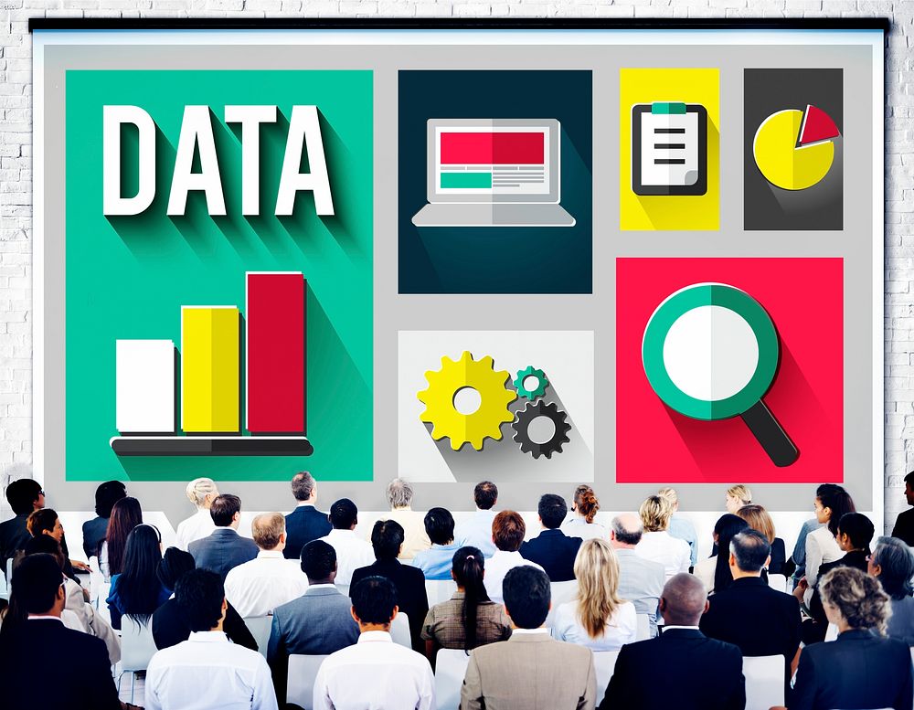 Data Information Cloud Center Communications Concept