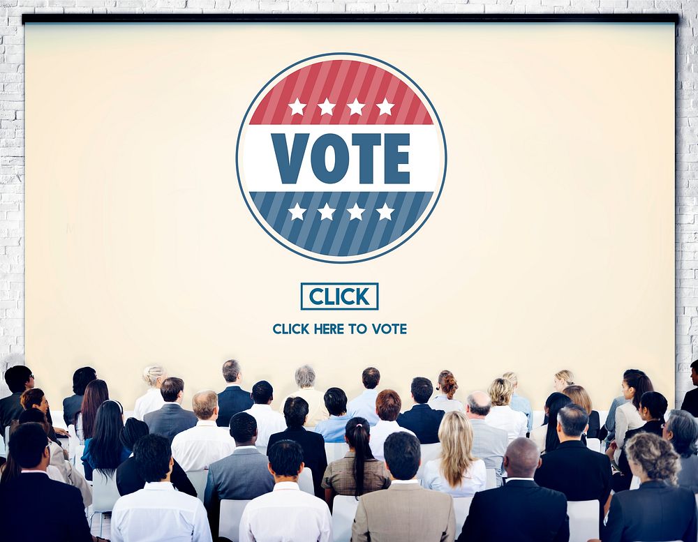 Vote Voter Voting Campaign Choice Election Poll Concept