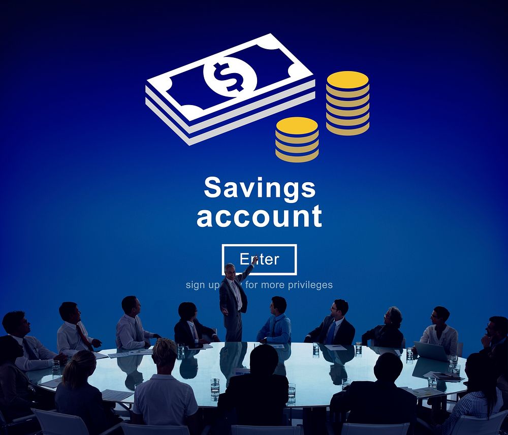 Savings Account Money Global Finance Concept
