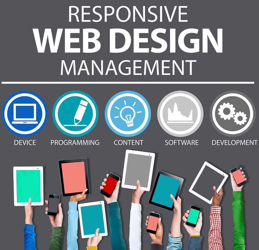 Responsive Web Design Management Programming Concept