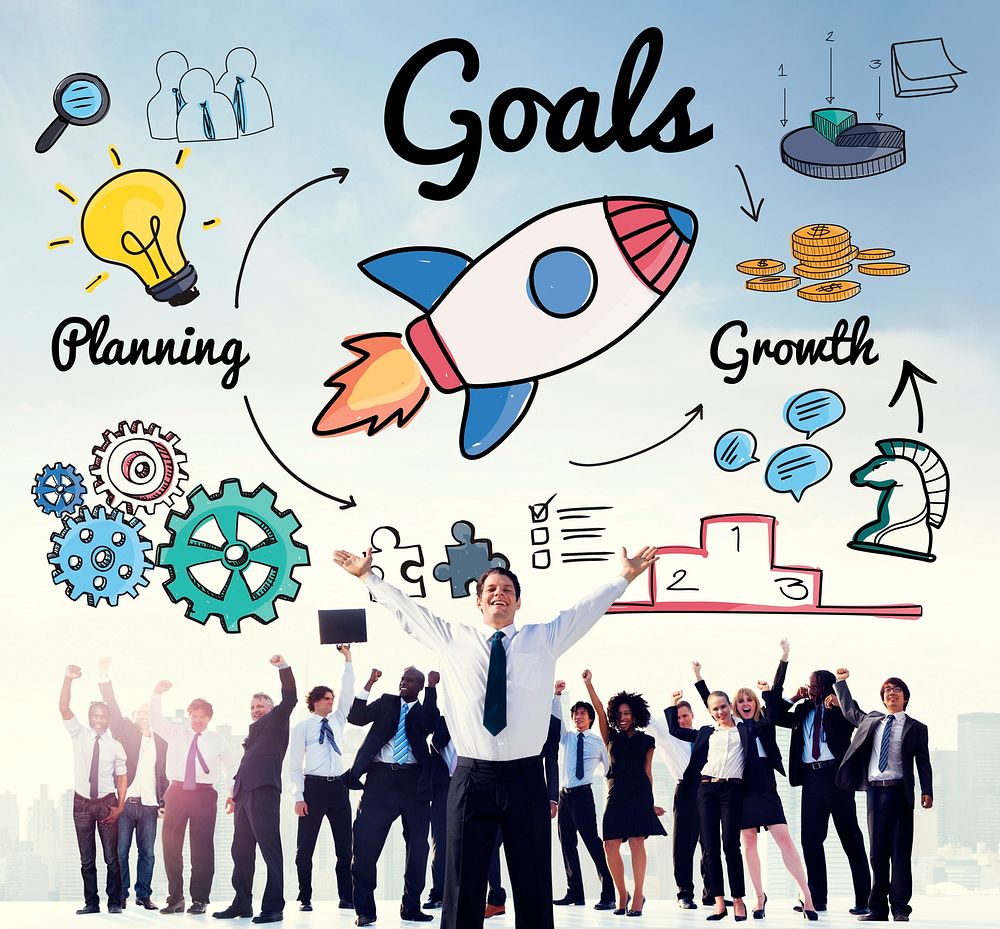 Goals Mission Motivation Aspiration Aim Concept