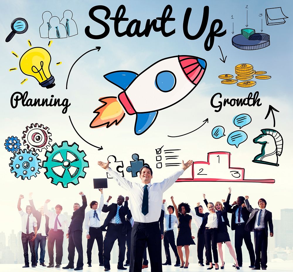Start up Planning Growth Development Launch Concept
