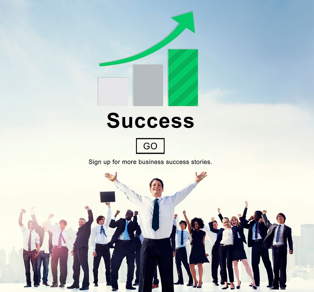 Success Mission Improvement Achievement Victory Concept