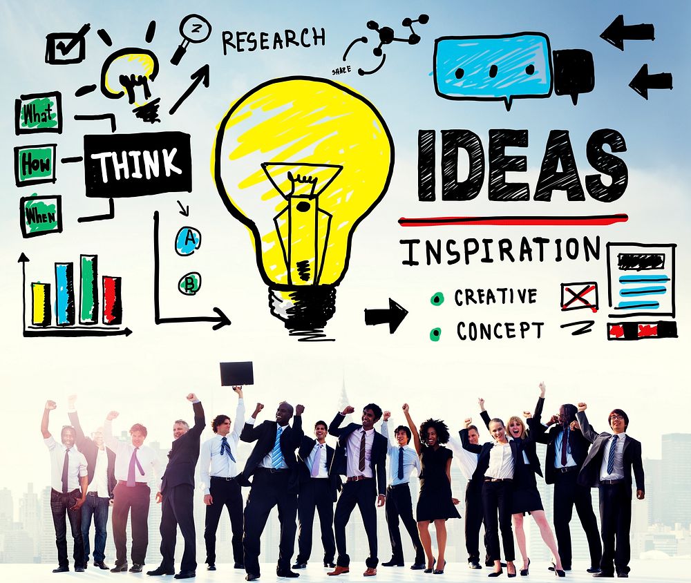 Ideas Inspiration Think Creative Research Concept