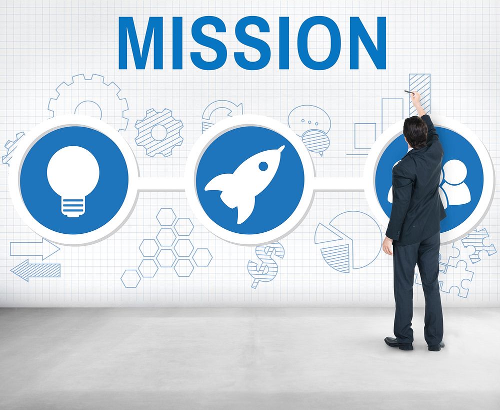 Organization Solution Start Business Vision Concept
