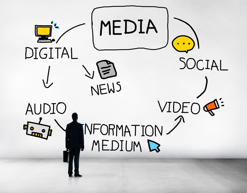 Digital Media Information Medium News Concept