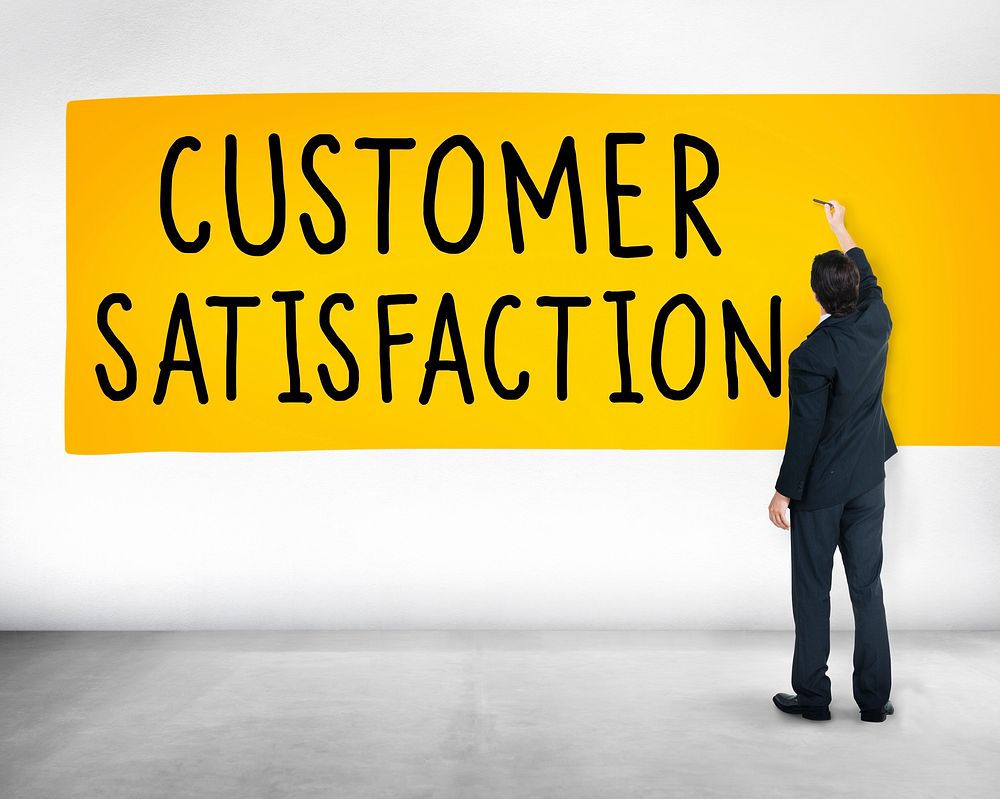 Customer Satisfaction Service Support Assistance Concept
