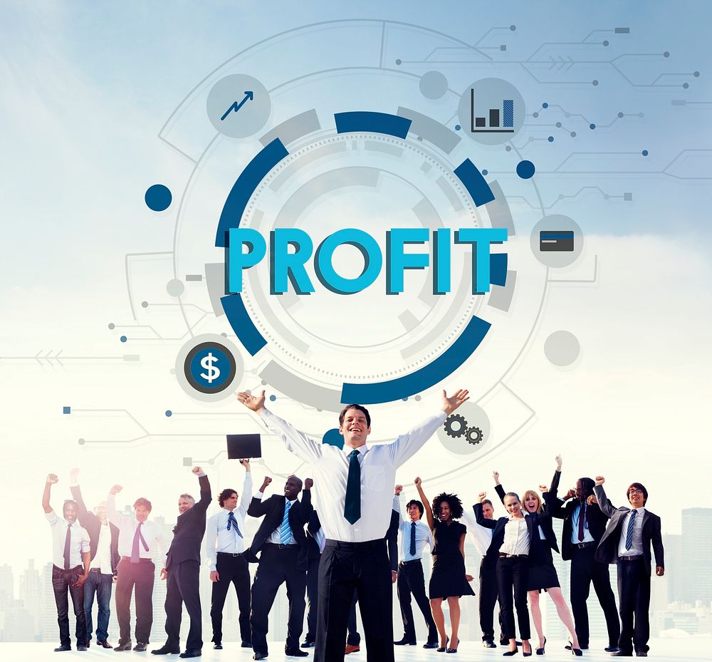 Profit Strategy Growth Business Finance Concept
