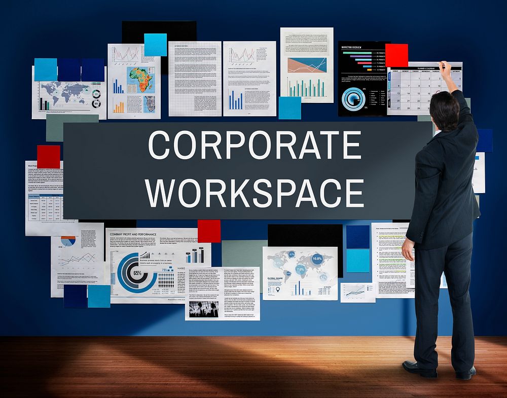 Corporate Workspace Company Enterprise Concept