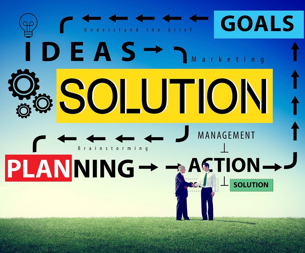 Solution Problem Solving Ideas Strategy Concept