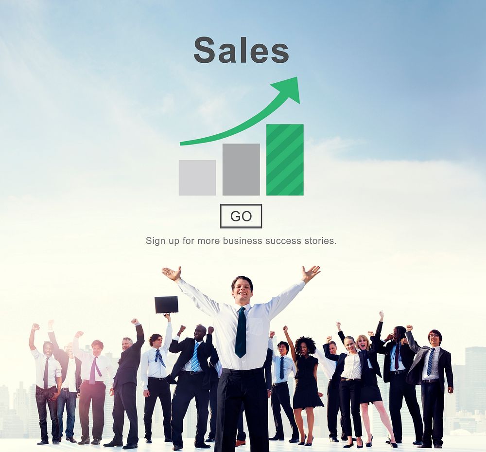 Sales Selling Commerce Cost Marketing Retail Sell Concept