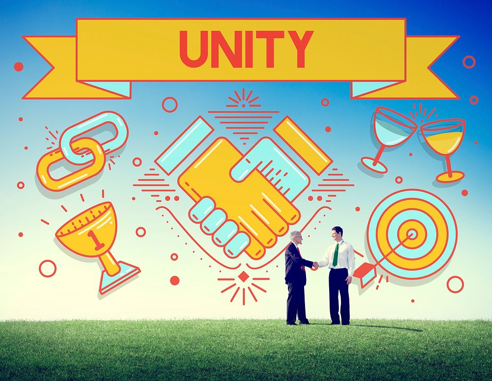 Unity Teamwork Cooperation Collaboration Concept