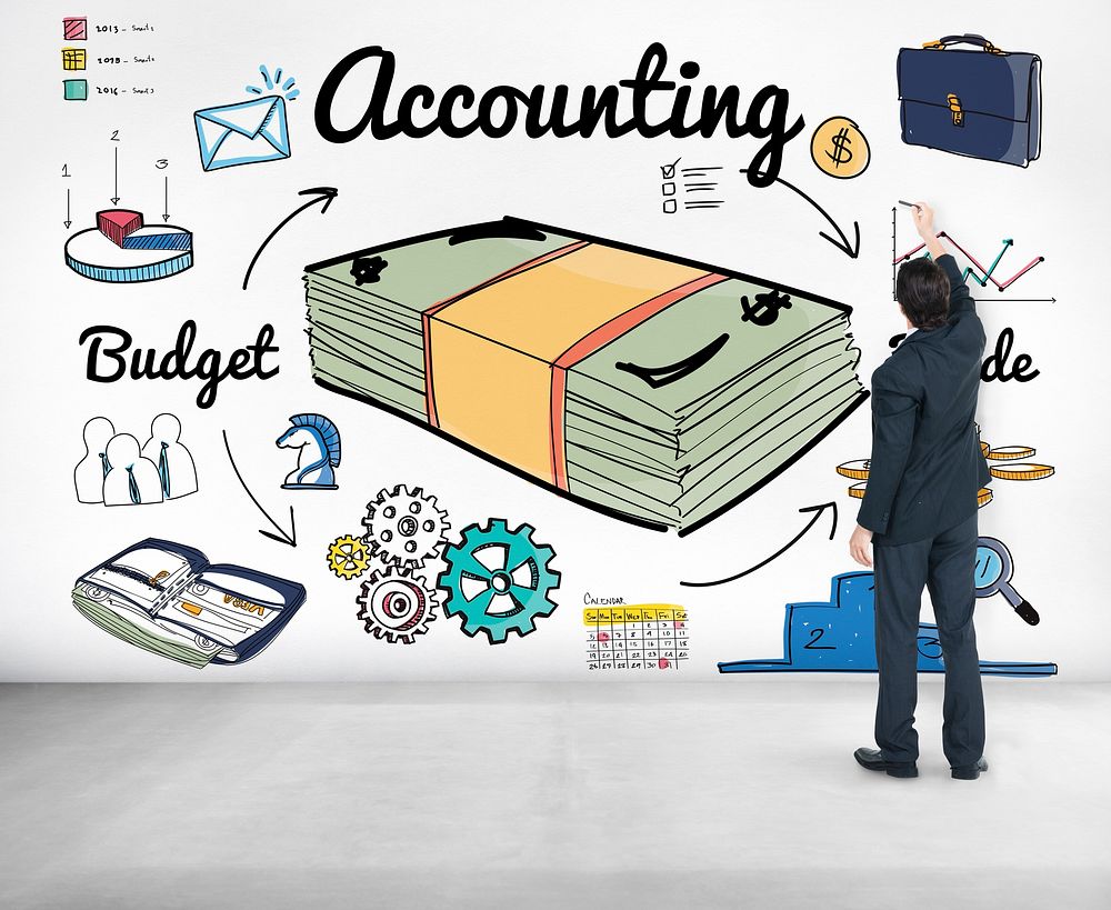 Accounting Bookkeeping Finance Economic Money Concept
