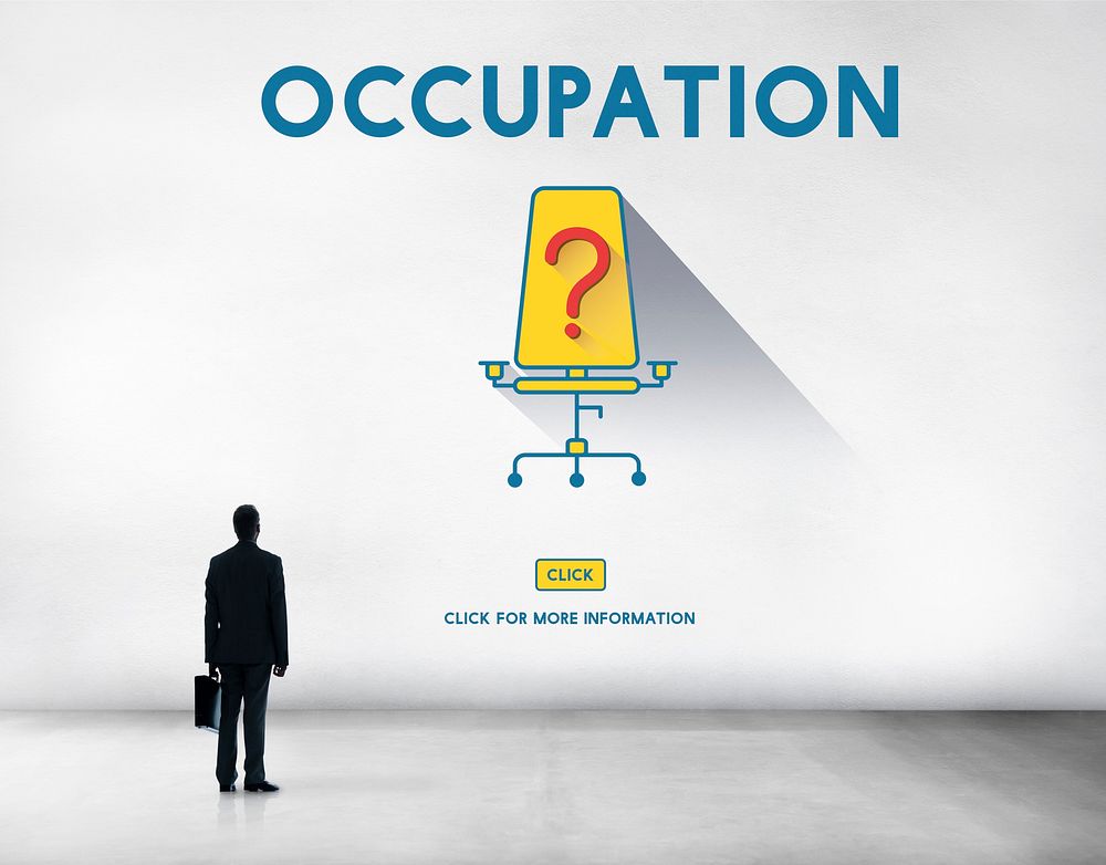 Job Search Occupation Recruitment We're Hiring Concept