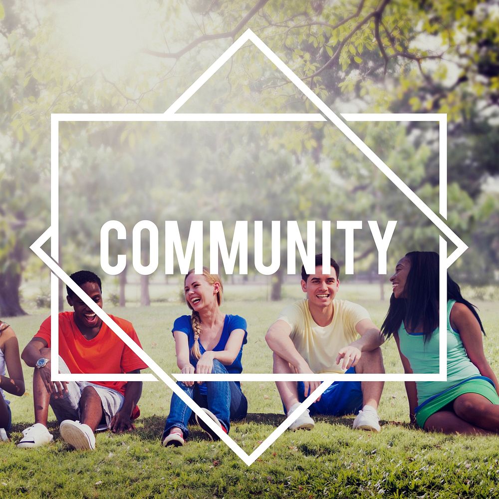 Community Connection Communication Society Concept