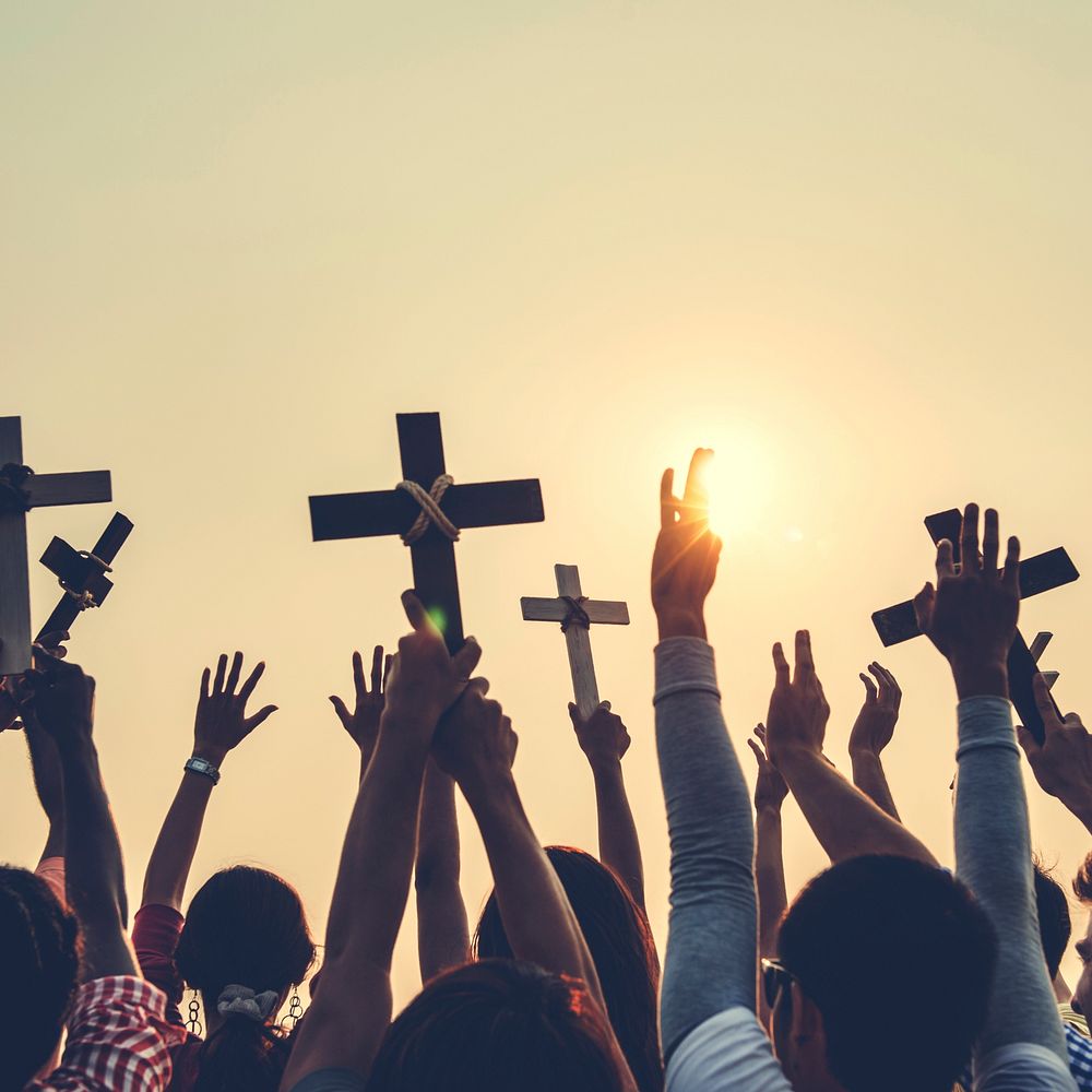 Cross Religion Catholic Christian Community Concept