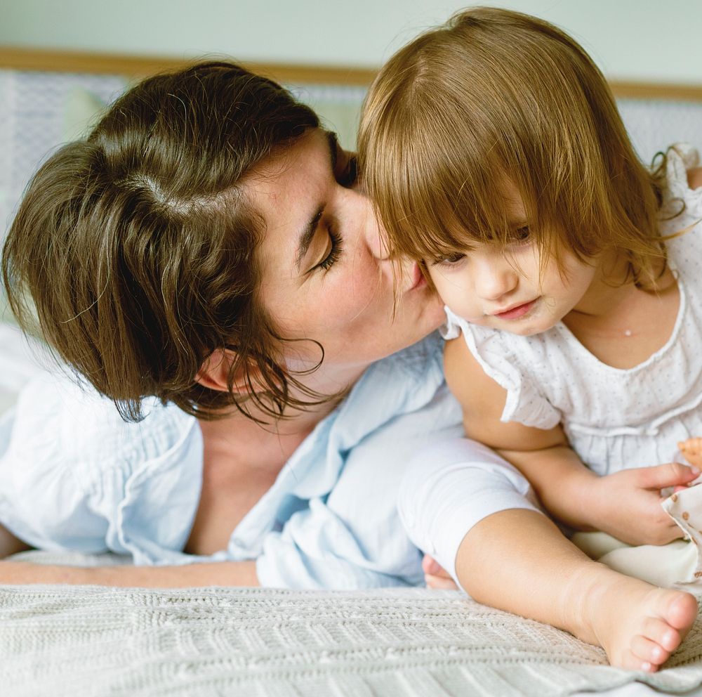 Mother and daughter quality time