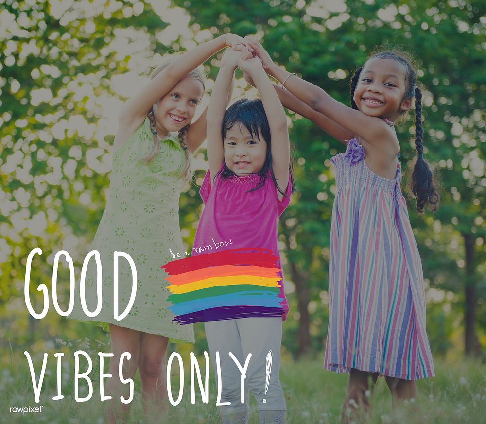 Good Vibes Only Inspirational Life Motivate Concept