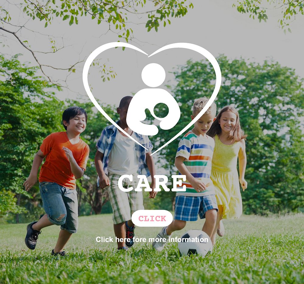 Care Children Maternity Heart Life Concept