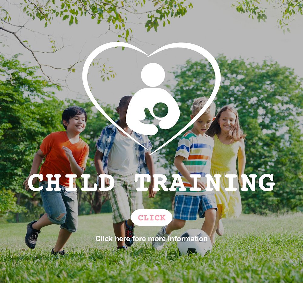 Child Training Maternity Love Family Concept