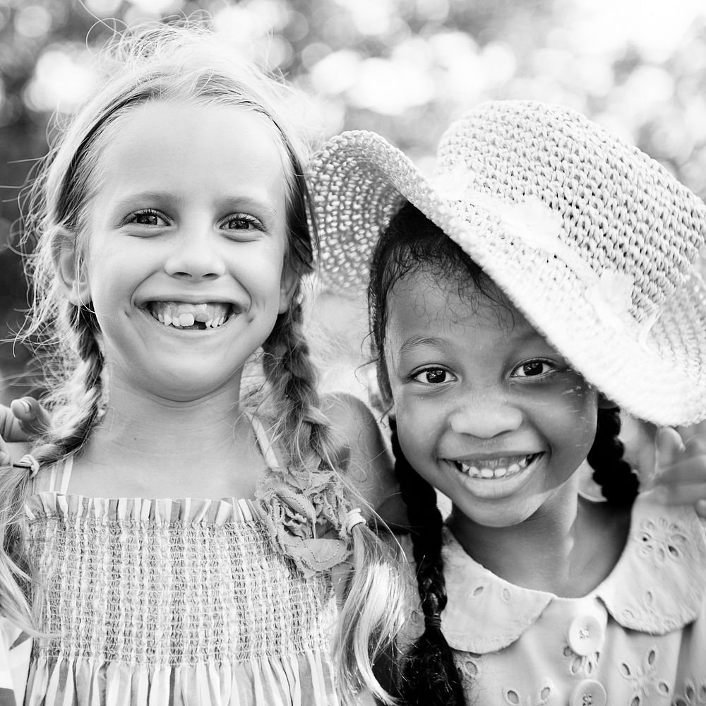 Children Friendship Playful Togetherness Happiness Concept