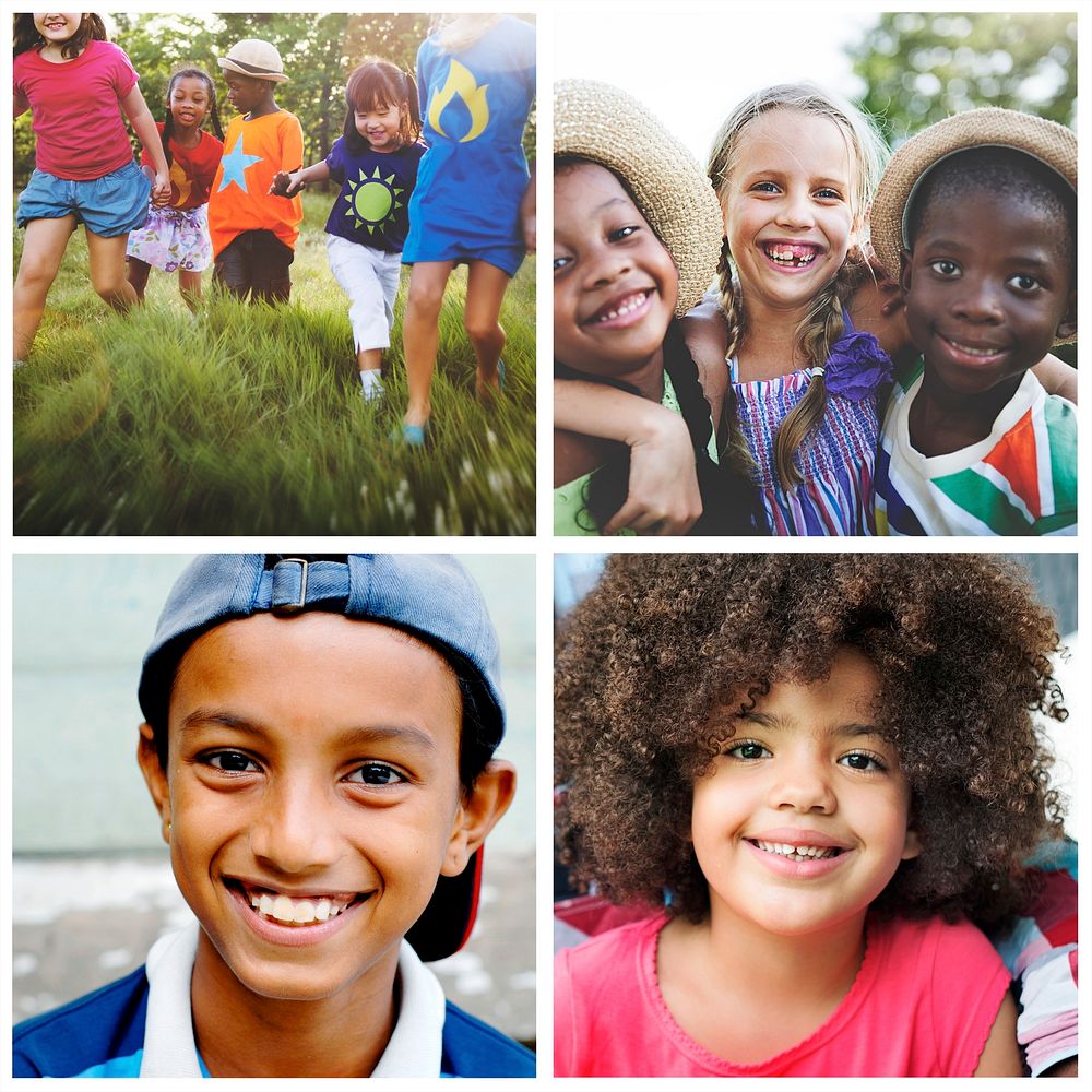 Adolescence Childhood Diversity Ethnicity Friends Concept
