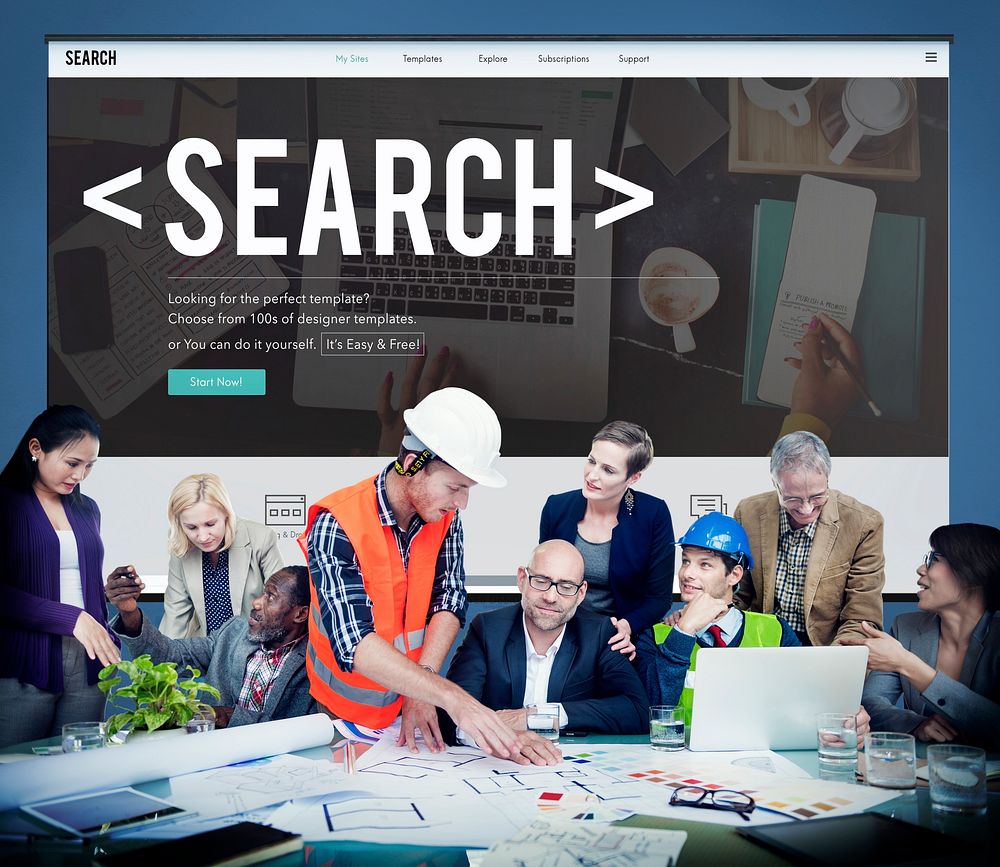 Search Searching Exploration Discover Inspect Finding Concept