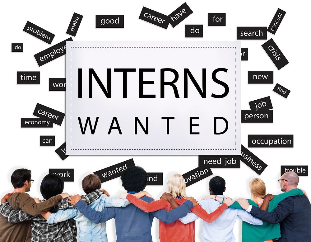 Interns Wanted Internship Training Trainee Concept