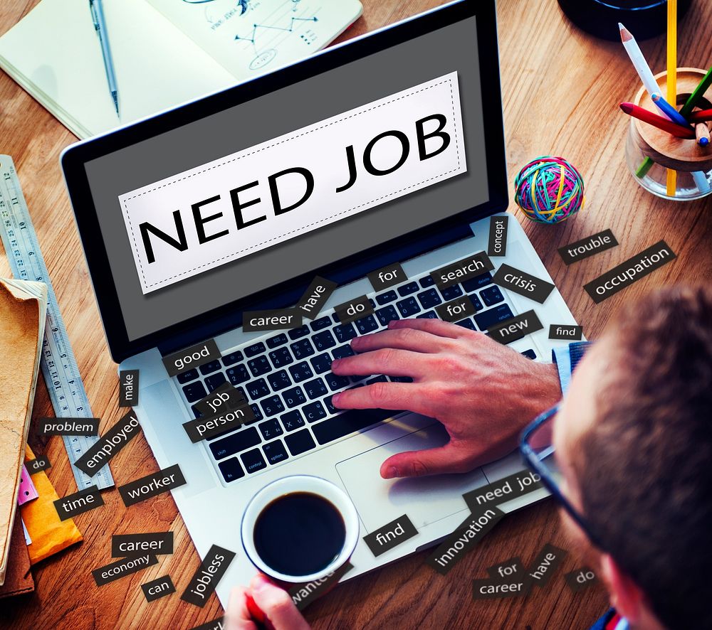 Need job Applicant Career Hiring Recruitment Concept